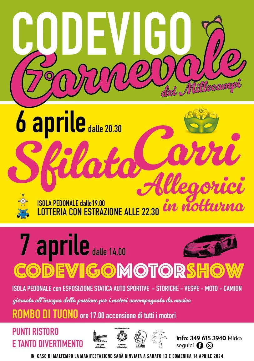 Scopri di più sull'articolo 7° Carnevale dei Millecampi