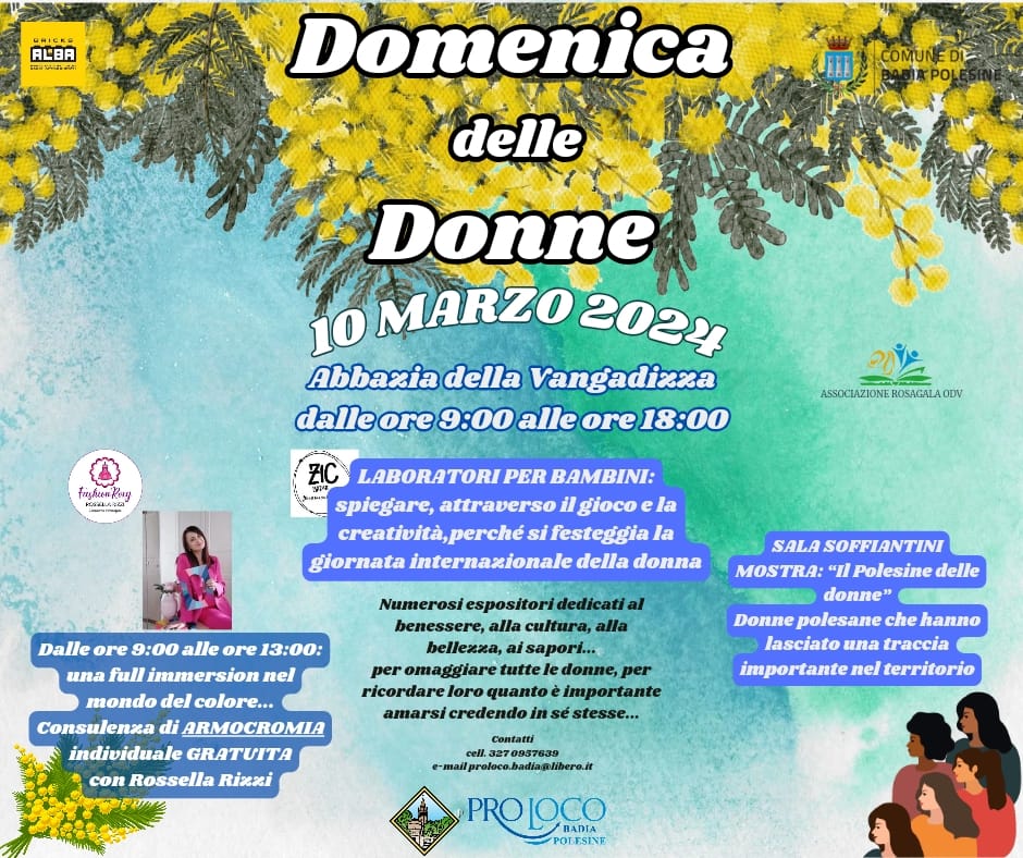 Read more about the article Domenica delle Donne