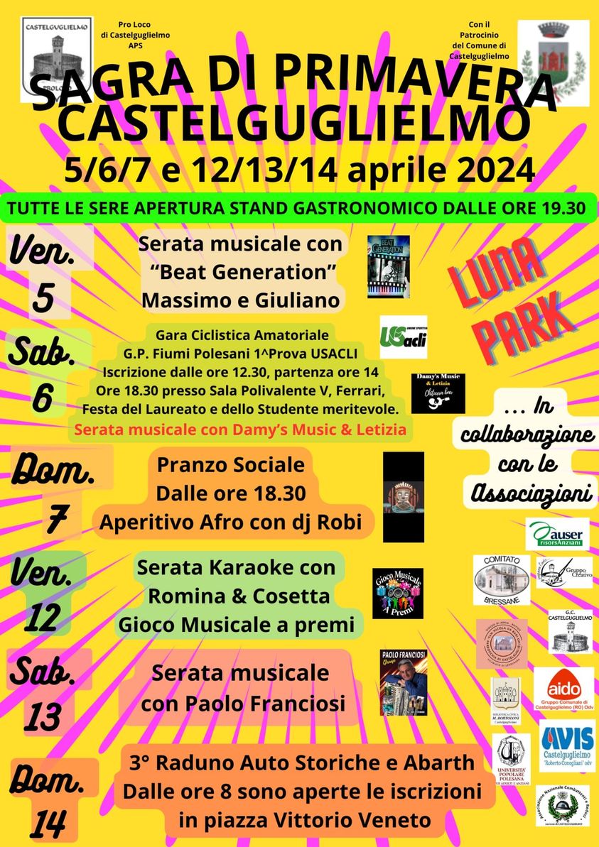 Scopri di più sull'articolo Sagra di Primavera Castelguglielmo