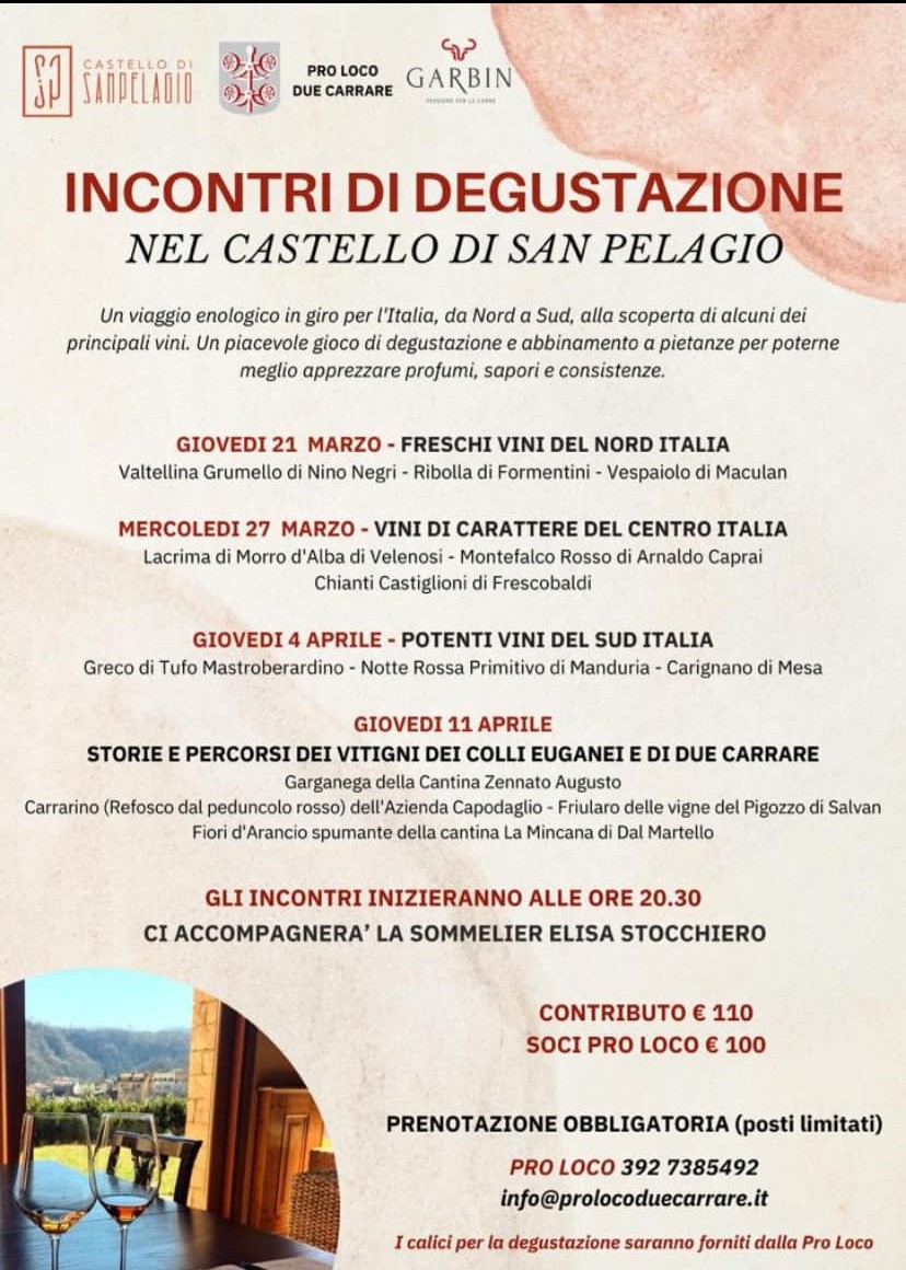 Scopri di più sull'articolo Incontri di Degustazione