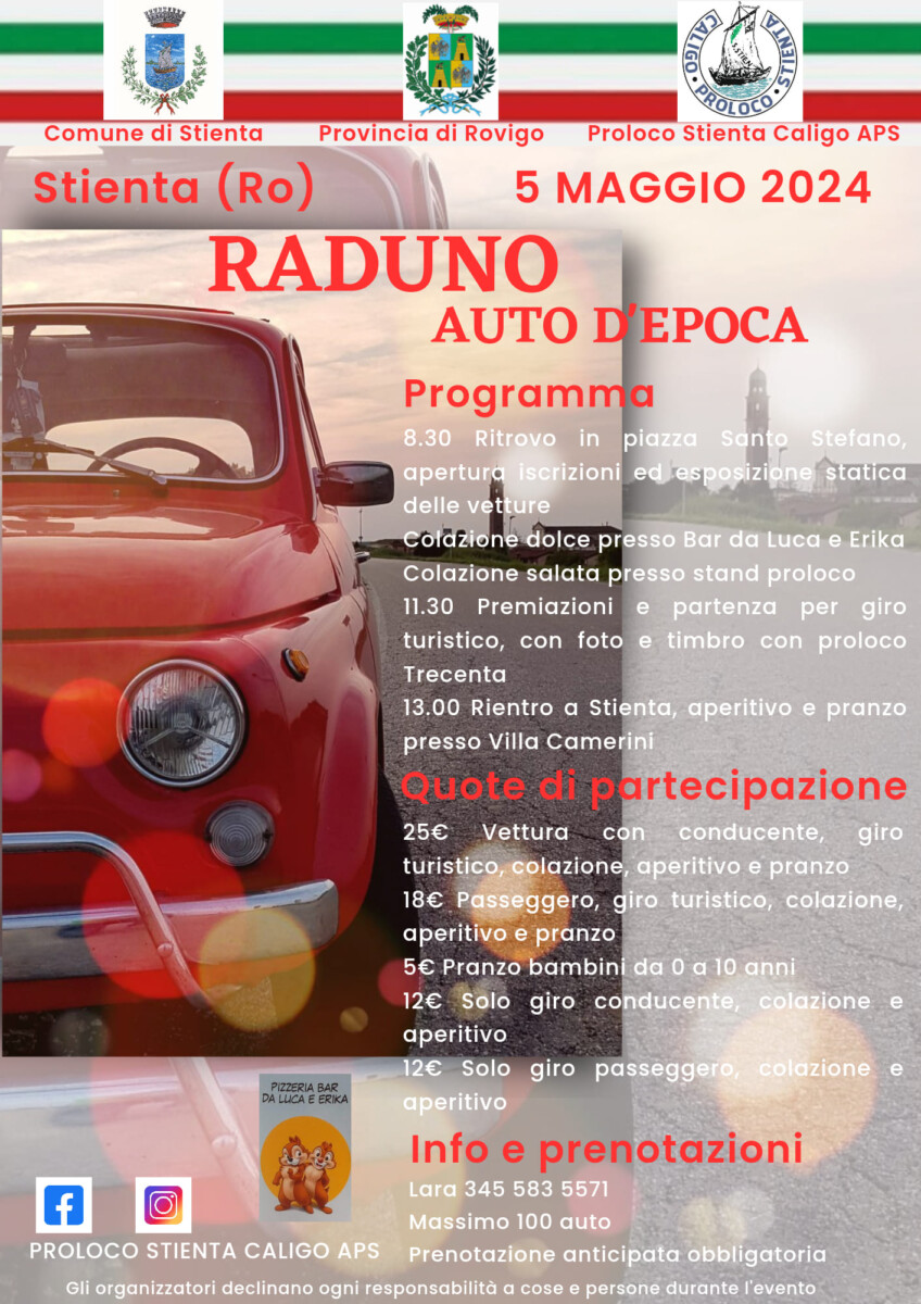 Read more about the article Raduno Auto d’Epoca
