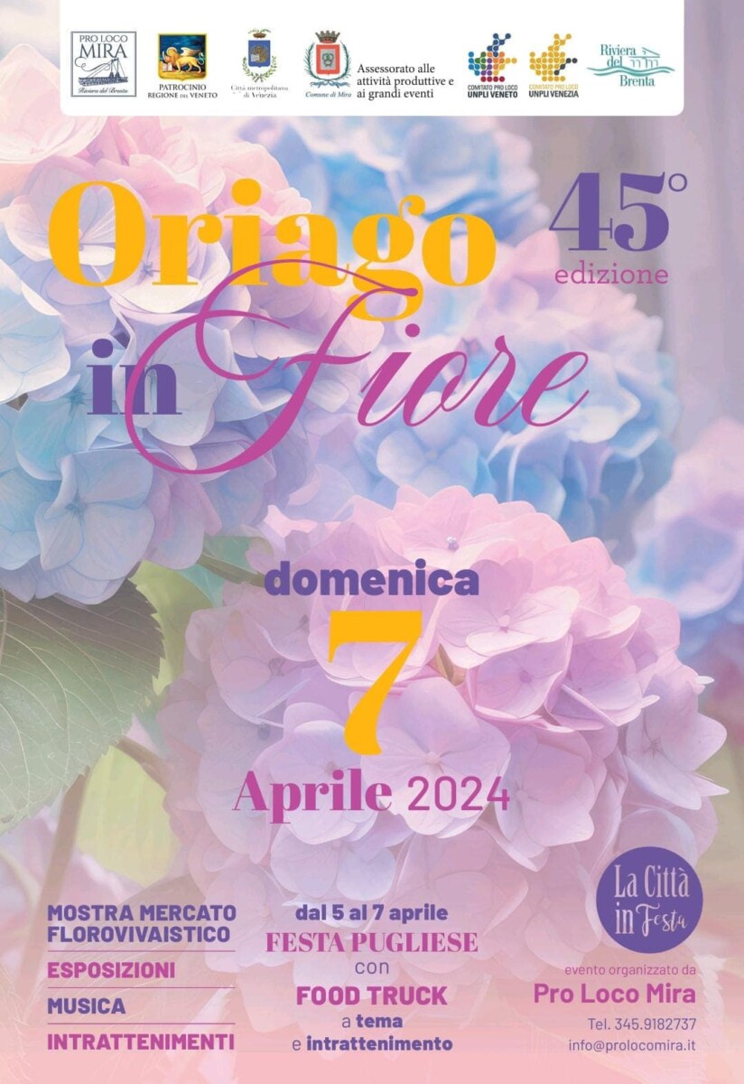 Read more about the article Oriago in Fiore