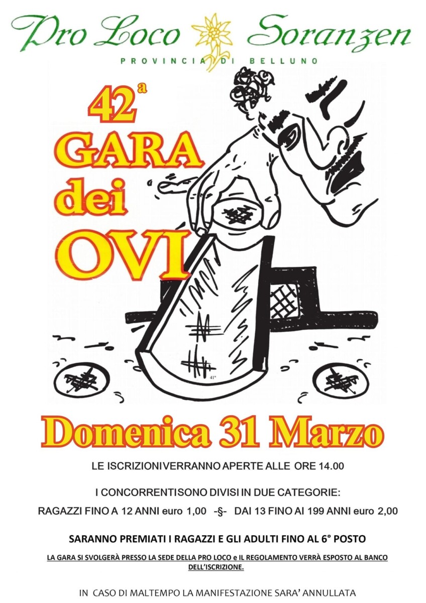 Read more about the article 42^ Gara dei Ovi