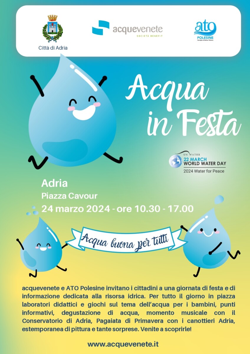 Scopri di più sull'articolo Acqua in Festa