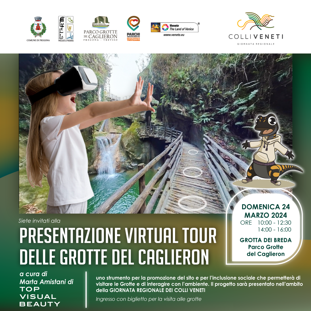 Read more about the article Presentazione virtual tour delle Grotte del Caglieron