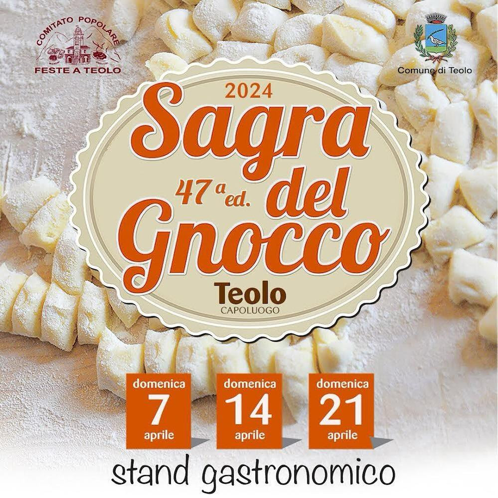 Scopri di più sull'articolo 47^ Sagra del Gnocco a Teolo