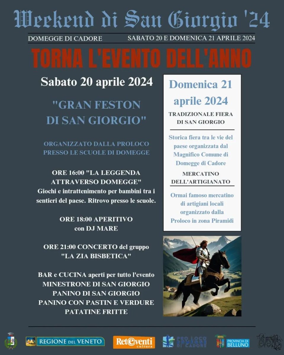 Scopri di più sull'articolo Weekend di San Giorgio