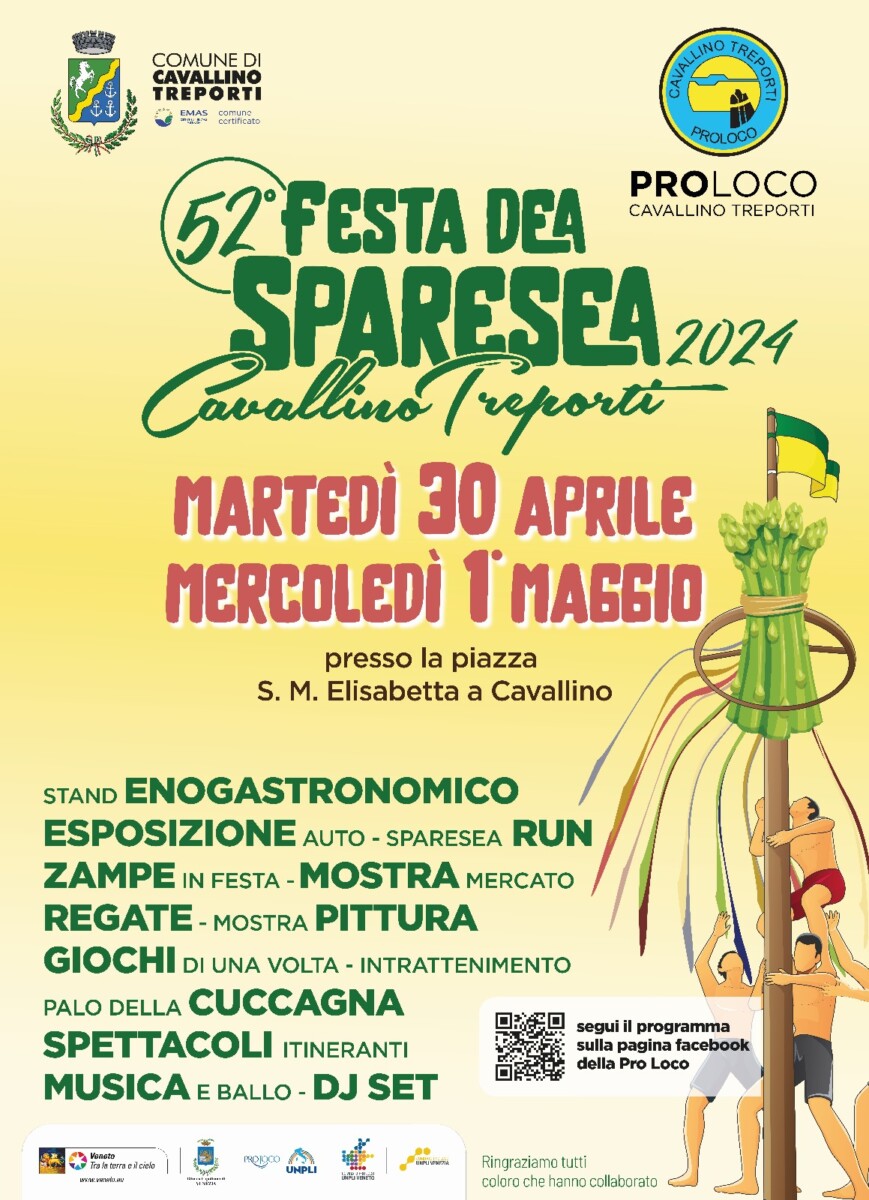 Read more about the article Festa dea Sparesea