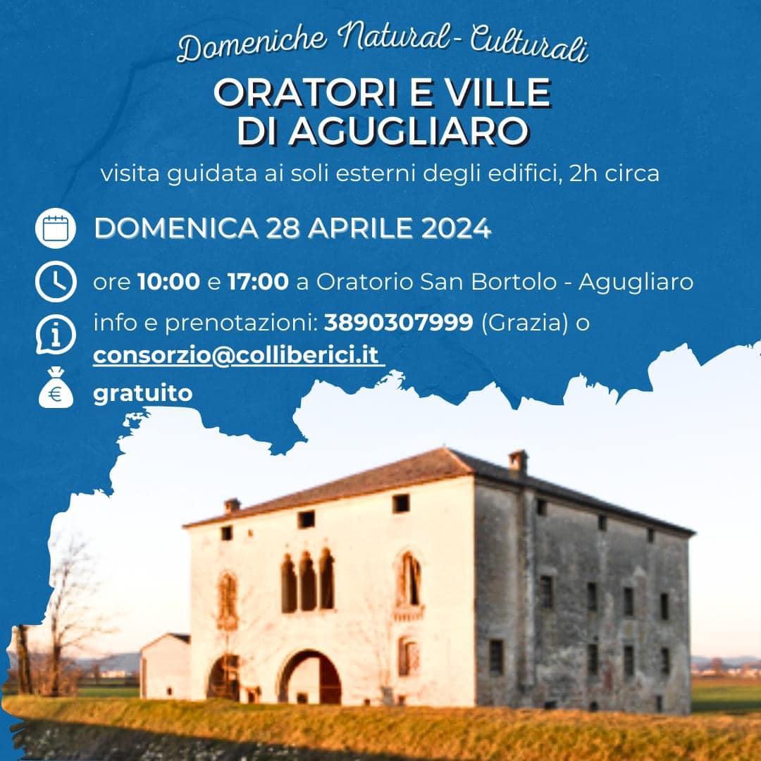 Scopri di più sull'articolo Oratori e Ville di Agugliaro