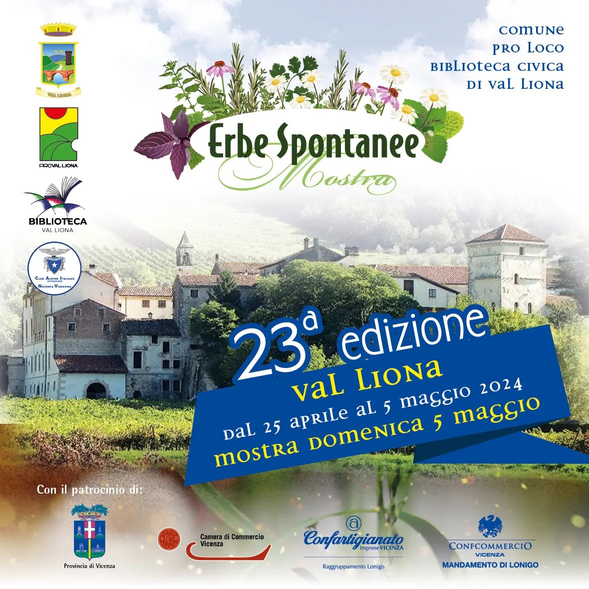 Read more about the article 23^ Edizione della Mostra delle Erbe Spontanee