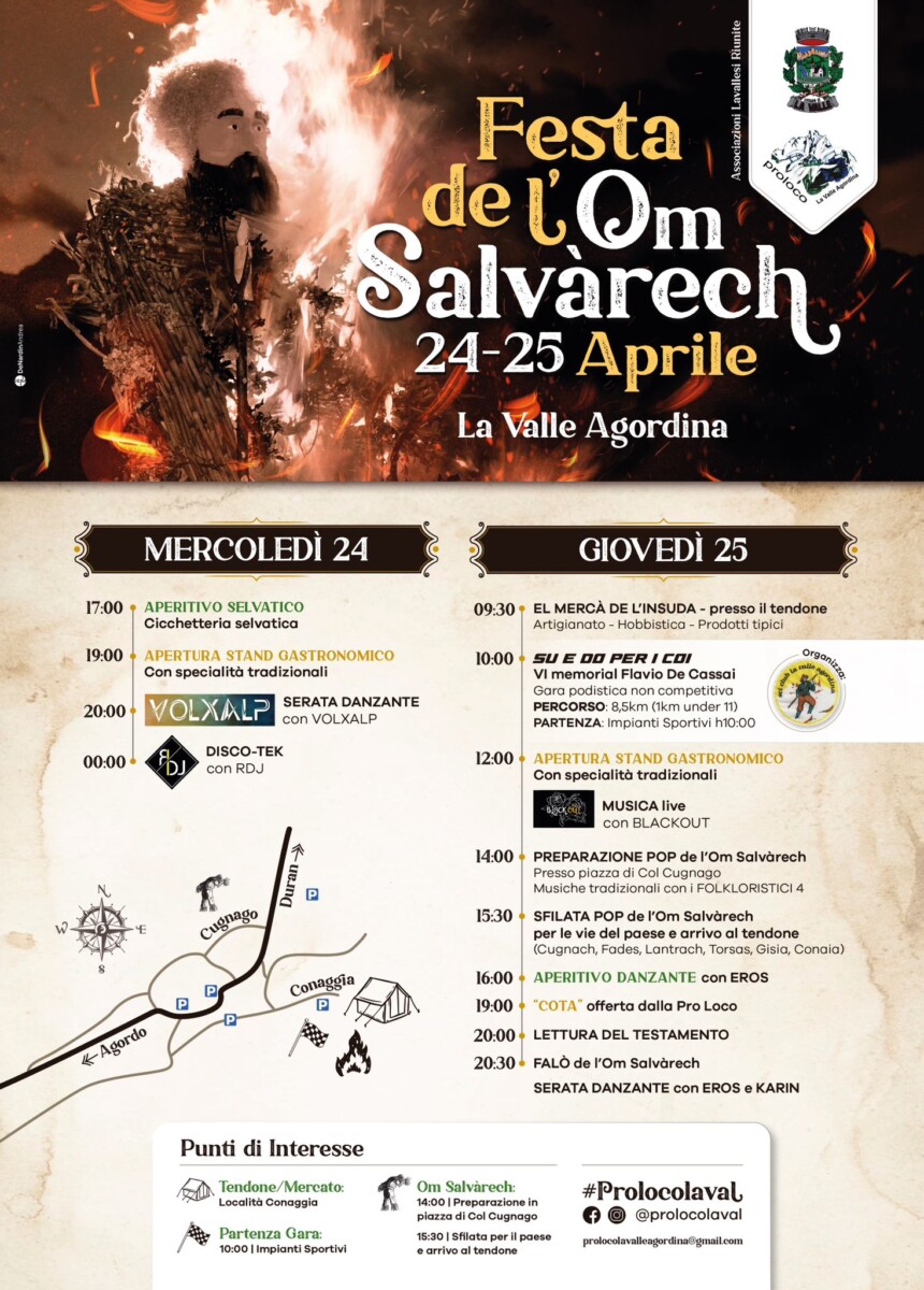 Read more about the article Festa de l’Om Salvarech a la Valle Agordina