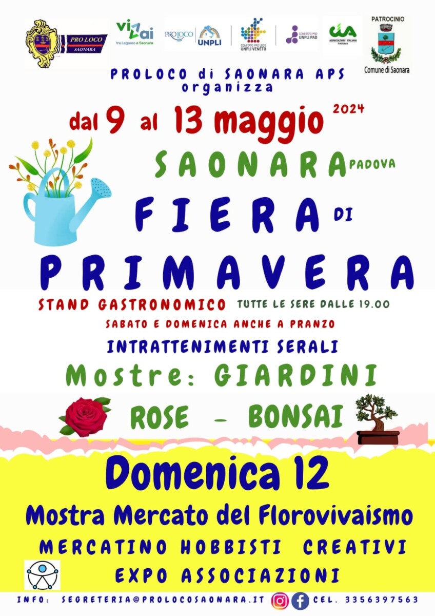 Scopri di più sull'articolo Fiera di Primavera – Saonara