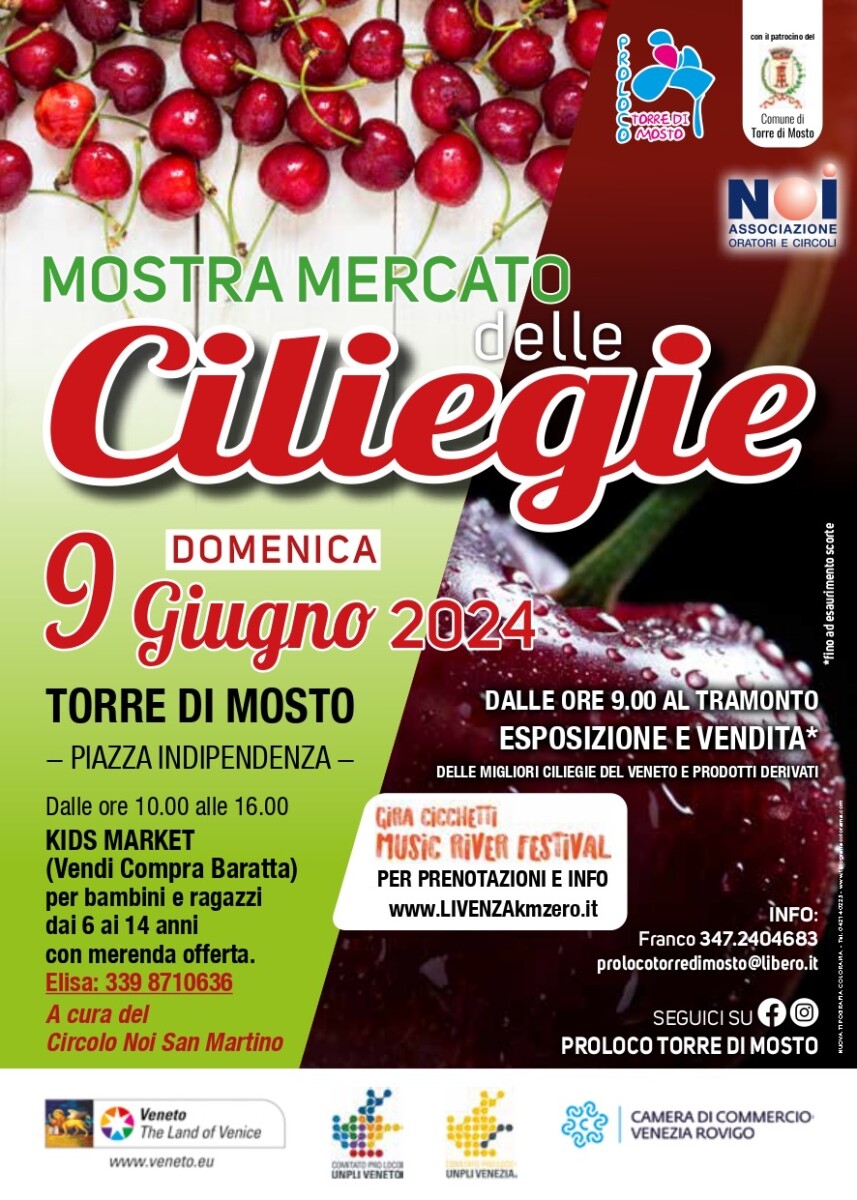Scopri di più sull'articolo Mostra Mercato delle Ciliege