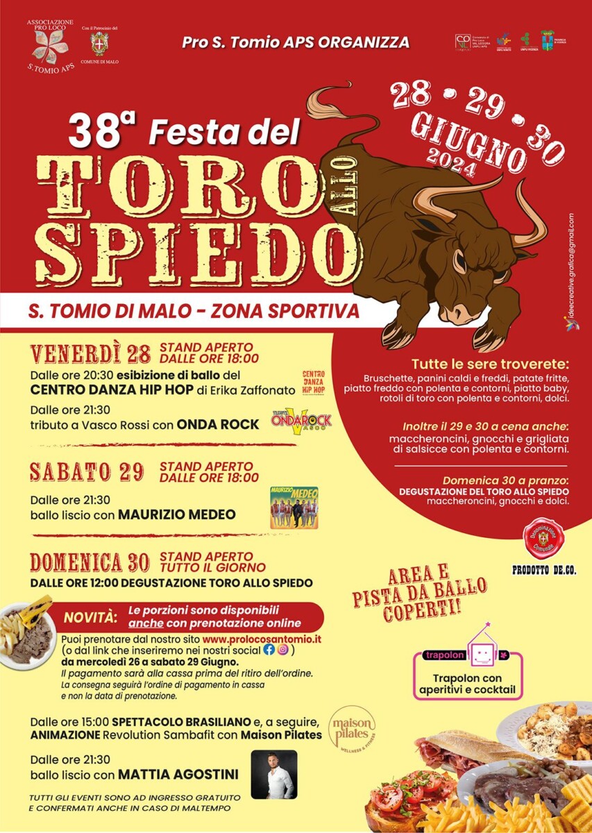 Scopri di più sull'articolo 38^ Festa del toro allo Spiedo