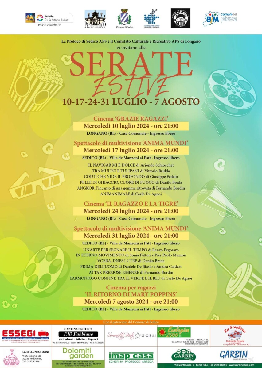 Scopri di più sull'articolo Serate Estive