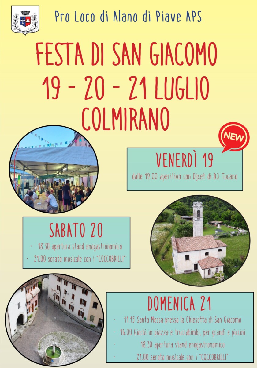 Scopri di più sull'articolo Festa di San Giacomo 2024