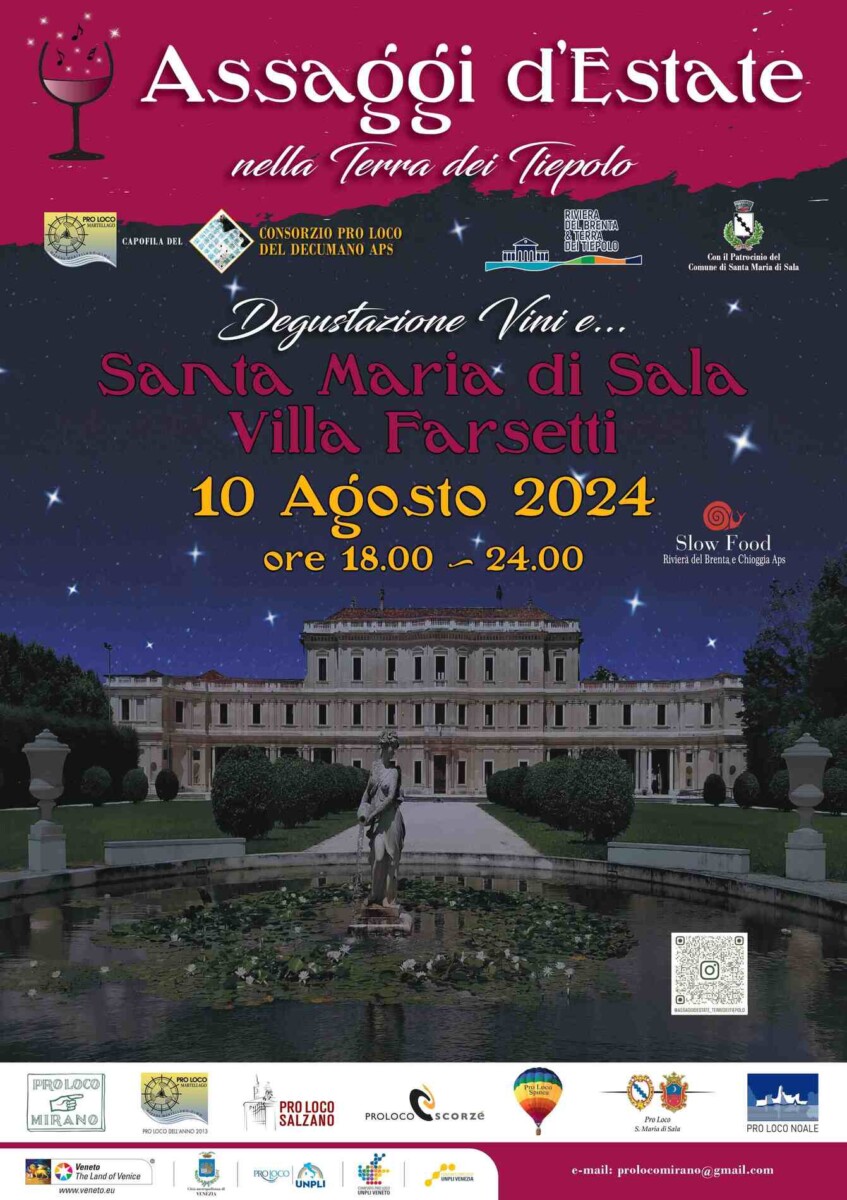 Scopri di più sull'articolo Assaggi d’Estate Santa Maria di Sala