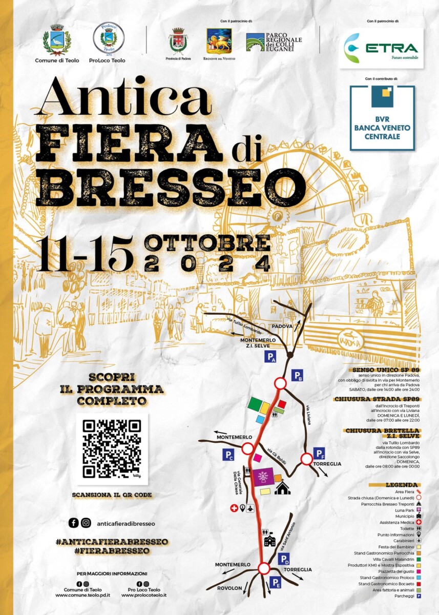 Scopri di più sull'articolo Antica Fiera di Bresseo 2024