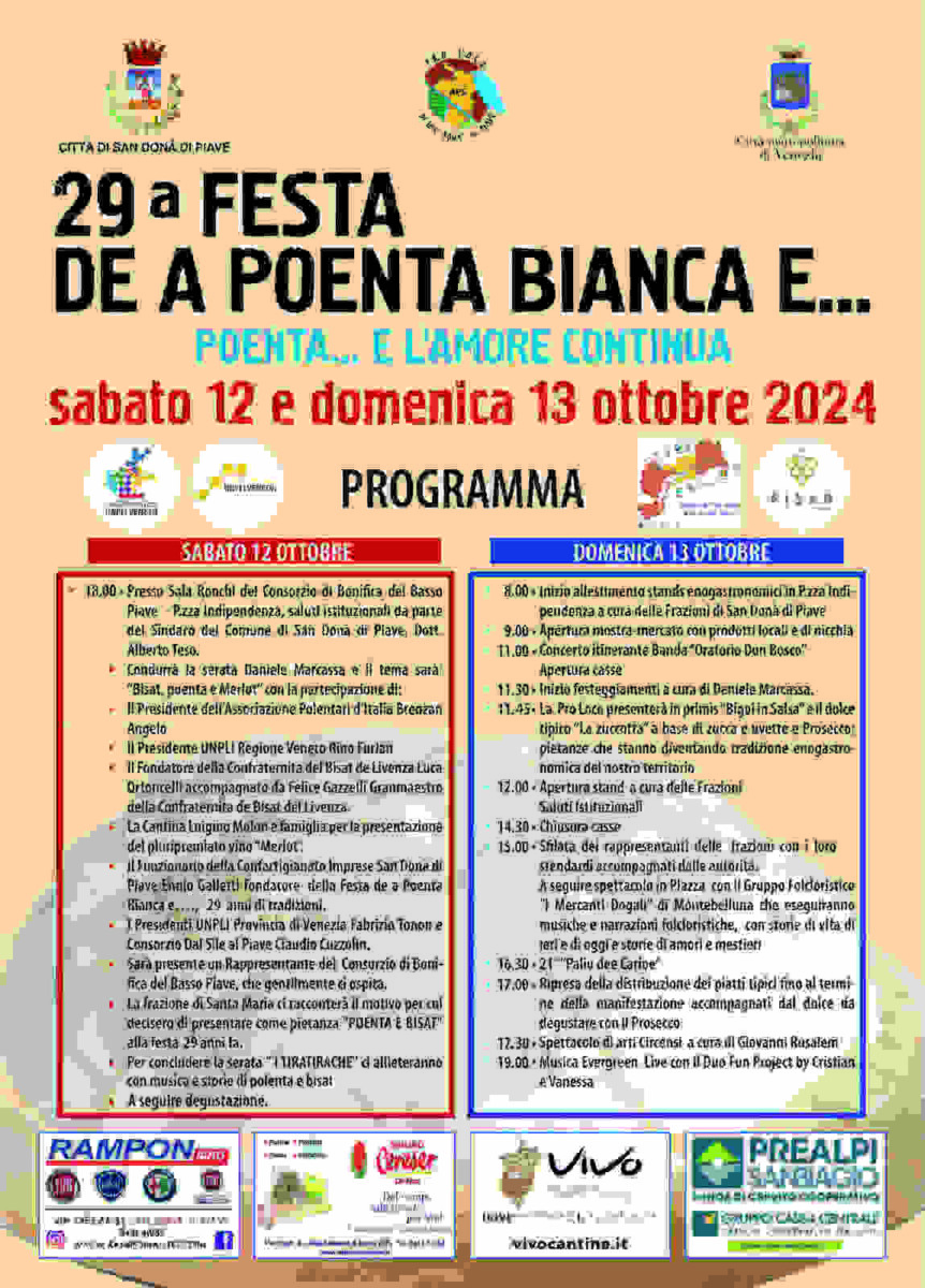Scopri di più sull'articolo 29^ Edizione della “Festa de a Poenta Bianca