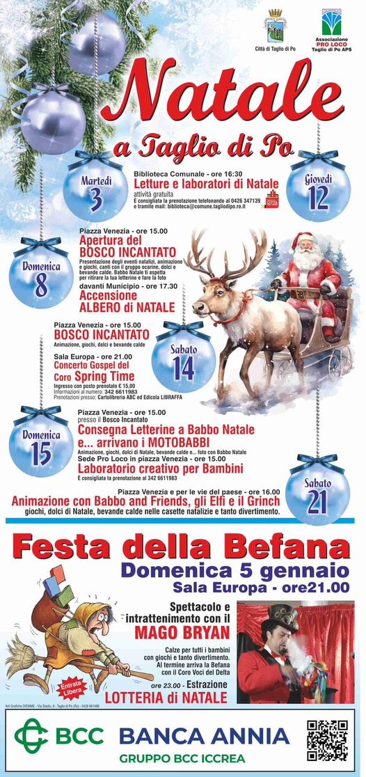 Scopri di più sull'articolo Natale a Taglio di Po