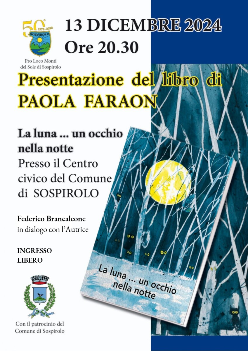 Scopri di più sull'articolo Presentazione dell’ultimo libro di Paola Faraon