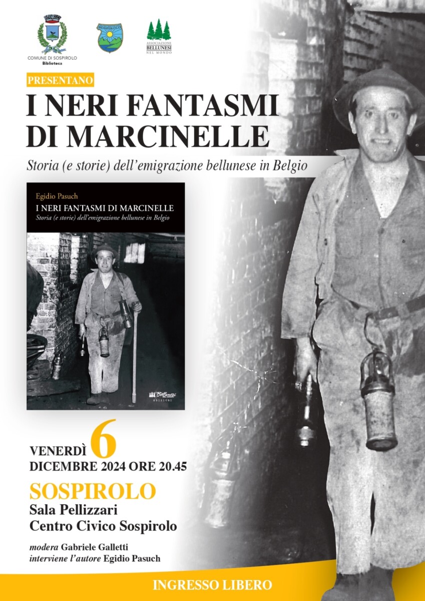 Scopri di più sull'articolo Presentazione libro “I neri fantasmi di Marcinelle” di Egidio Pasuch