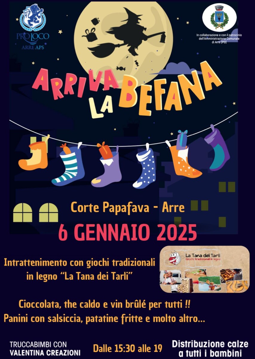 Scopri di più sull'articolo Arriva la Befana