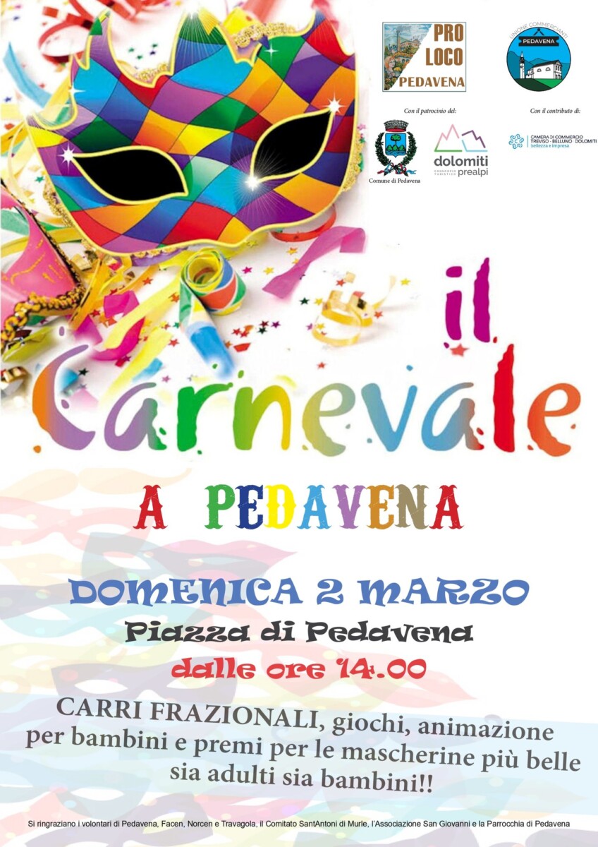 Scopri di più sull'articolo Il Carnevale a Pedavena
