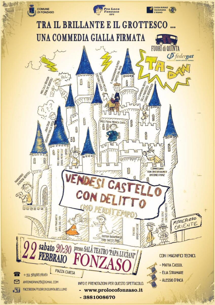 Scopri di più sull'articolo Vendesi Castello con Delitto