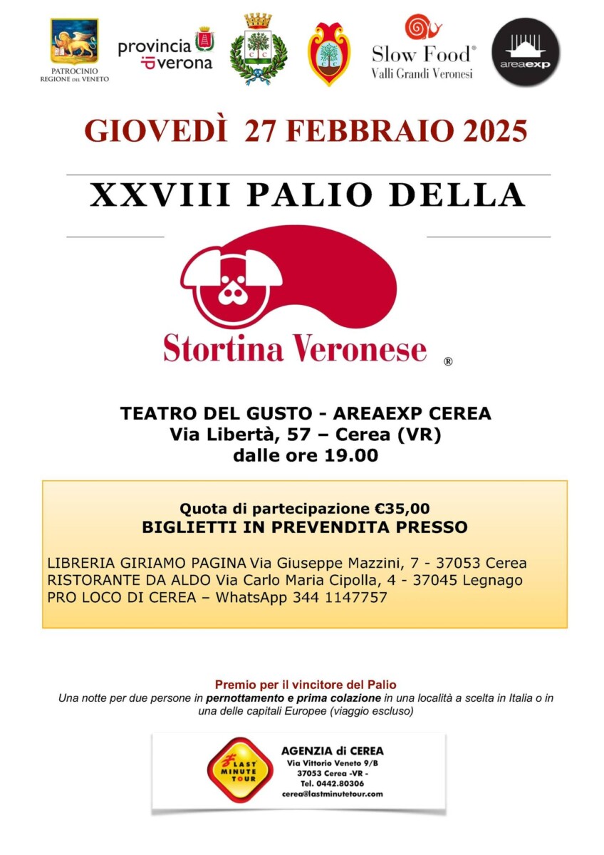 Scopri di più sull'articolo XXVIII edizione, il Palio della Stortina