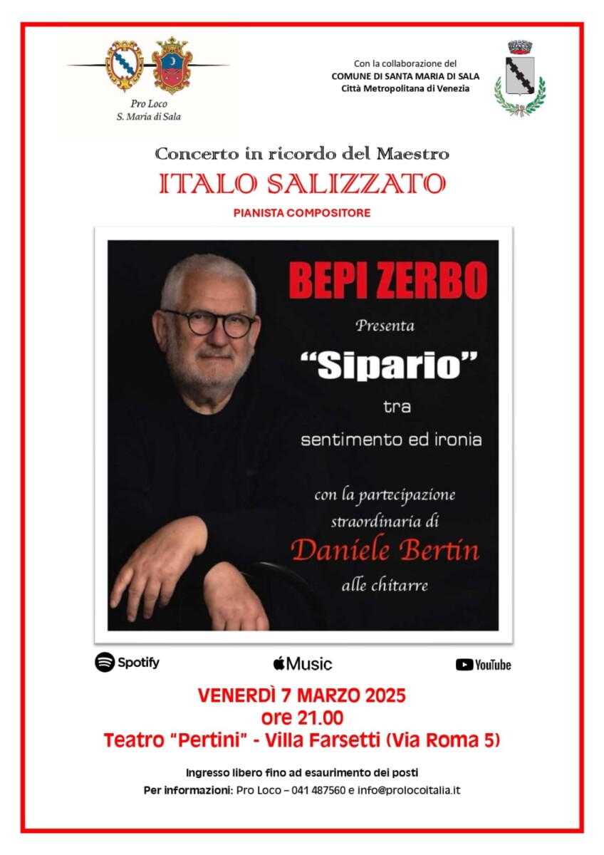 Scopri di più sull'articolo “Sipario” Bepi Zerbo – Concerto