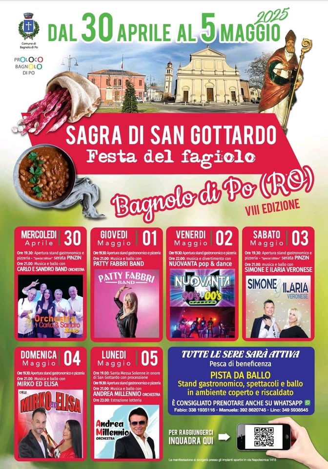 Scopri di più sull'articolo Sagra di San Gottardo VIII Edizione Festa del Fagiolo