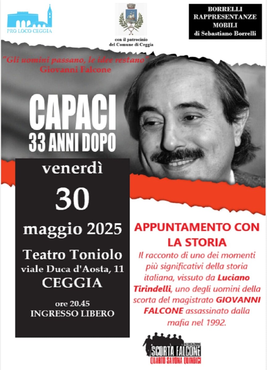Scopri di più sull'articolo “CAPACI 33 anni dopo”