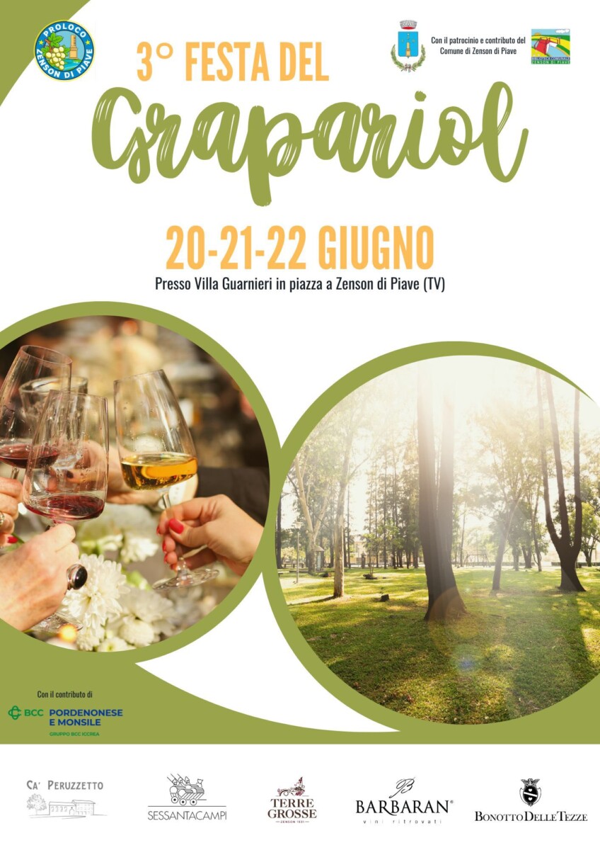 Scopri di più sull'articolo 3^Festa del Grapariol