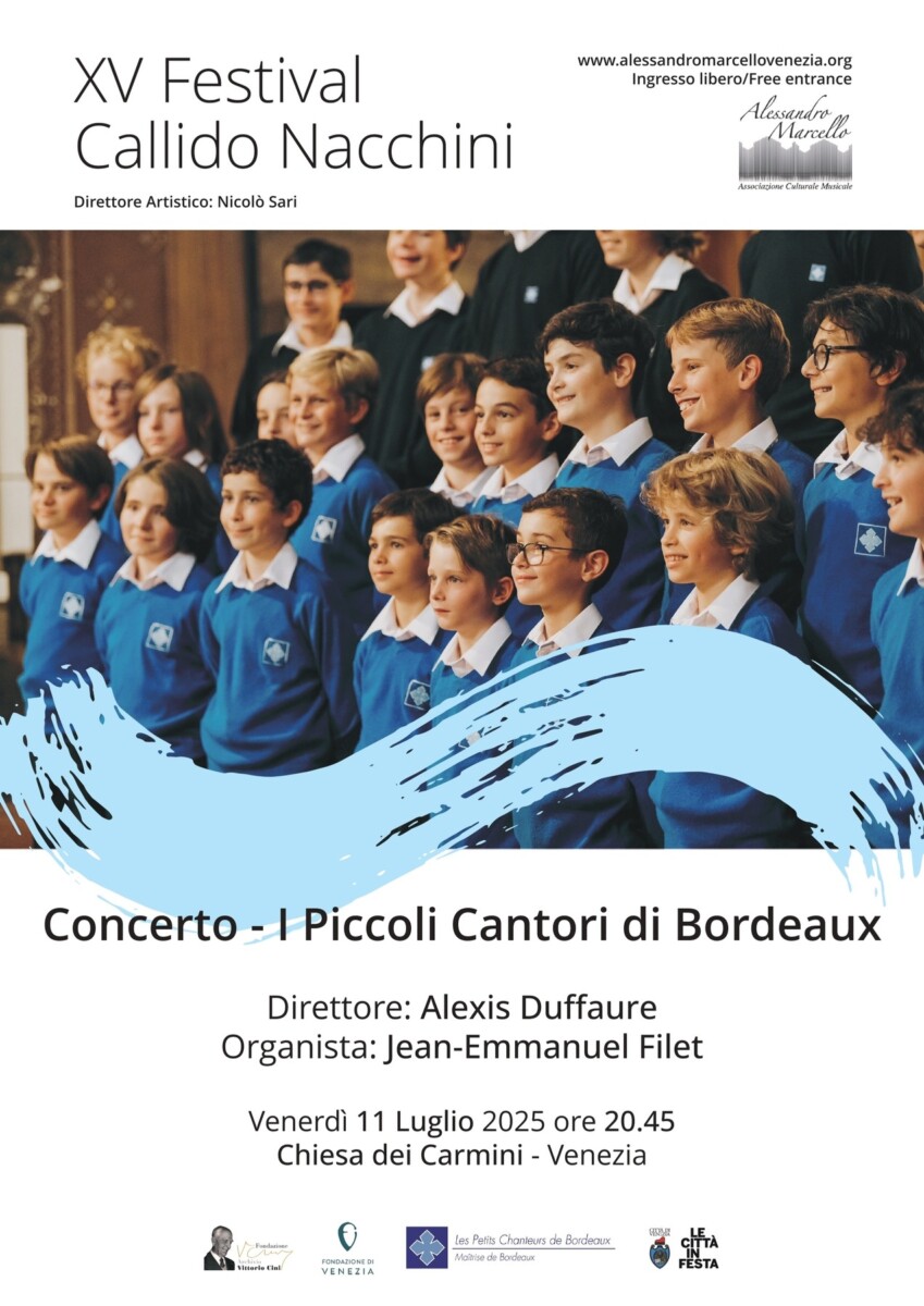 Scopri di più sull'articolo I Piccoli Cantori di Bordeaux in concerto a Venezia