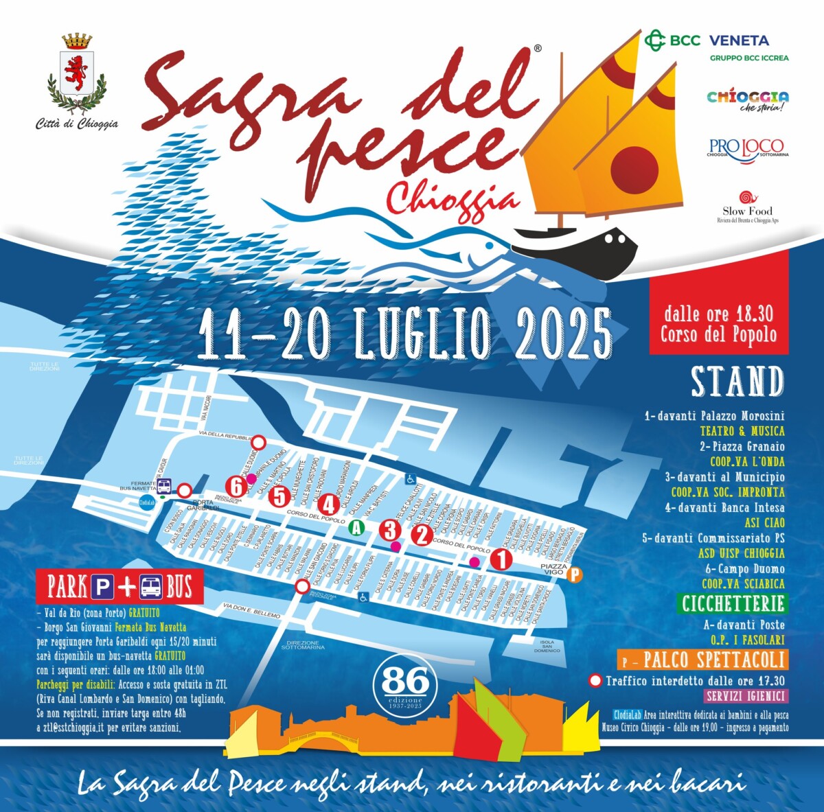 Scopri di più sull'articolo 86^ Sagra del Pesce 2025