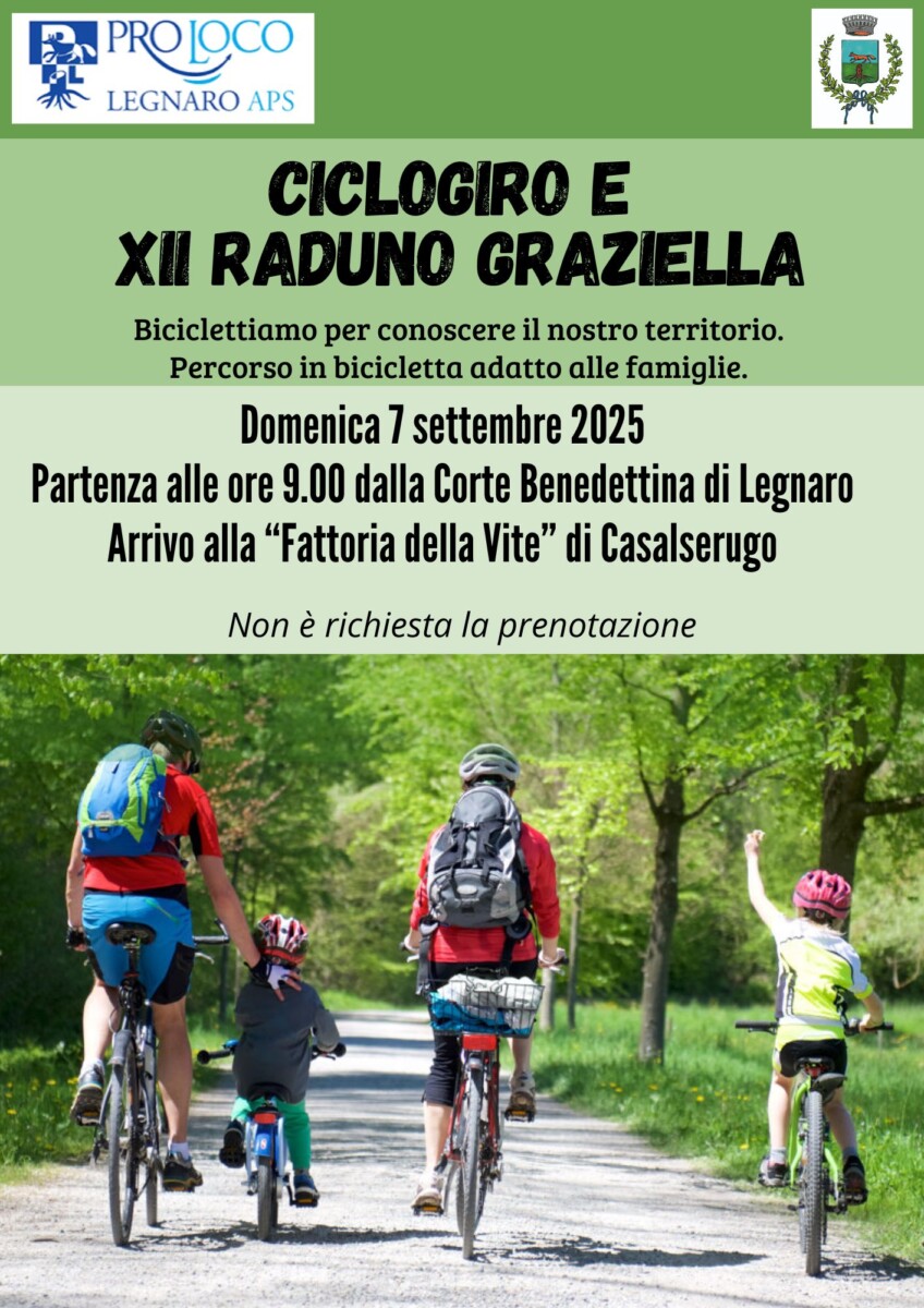 Scopri di più sull'articolo Ciclogiro e XII Raduno Graziella