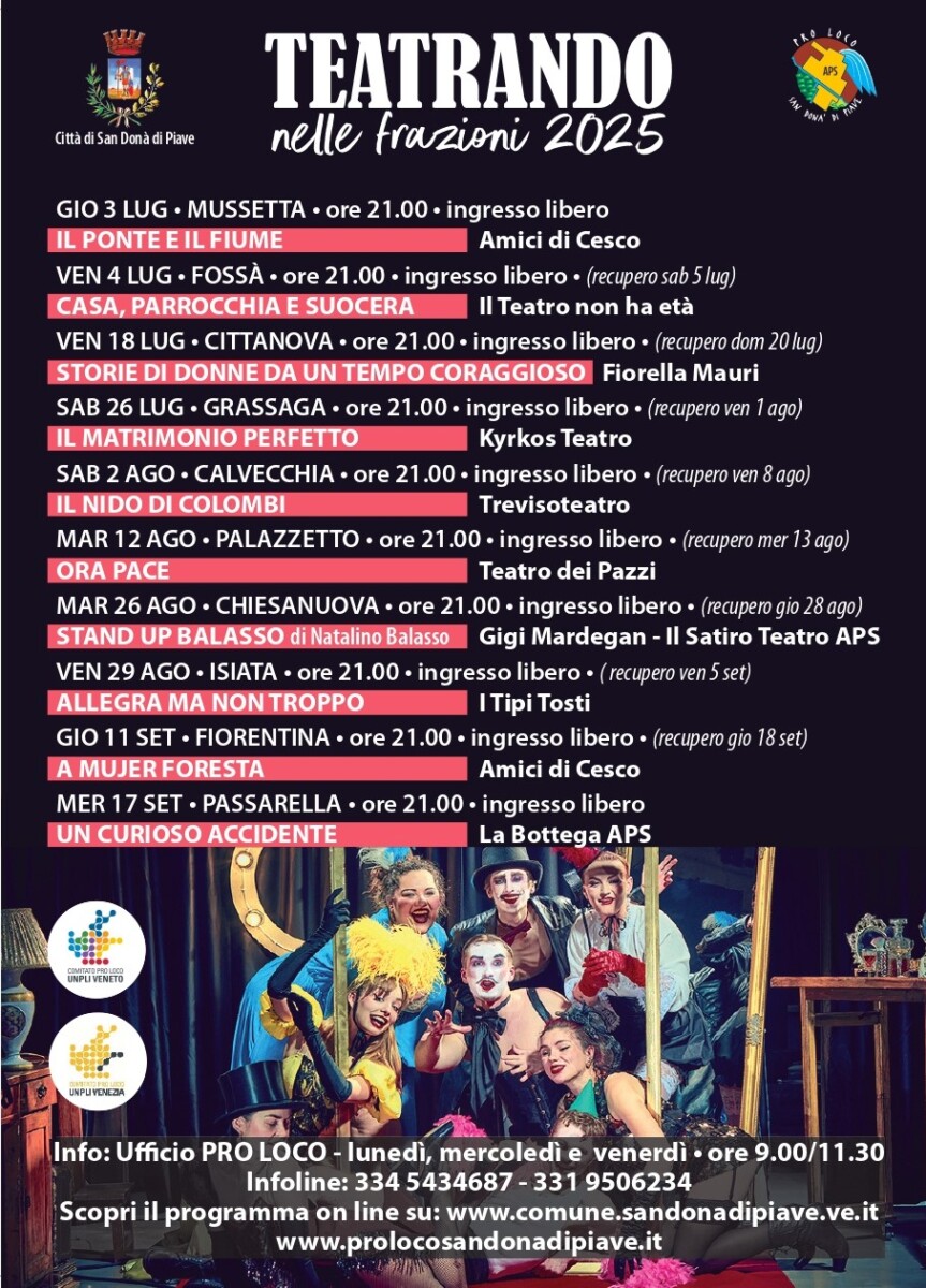 Scopri di più sull'articolo TEATRANDO nelle frazioni 2025