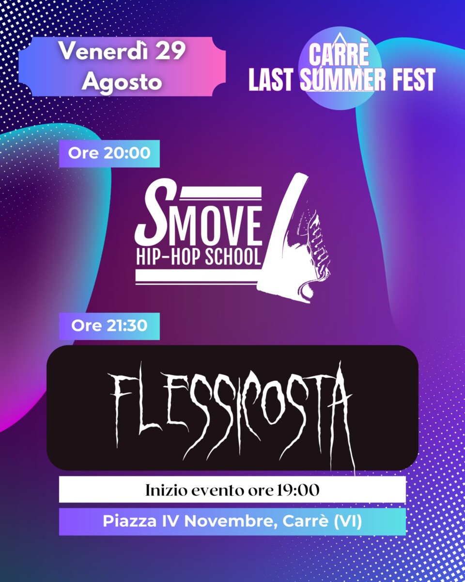 Scopri di più sull'articolo Carrè Last Summer Fest