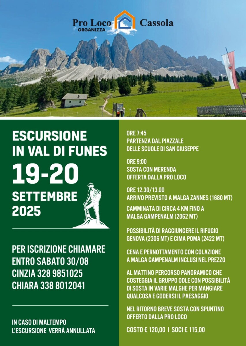 Scopri di più sull'articolo Escursione in Val di Funes