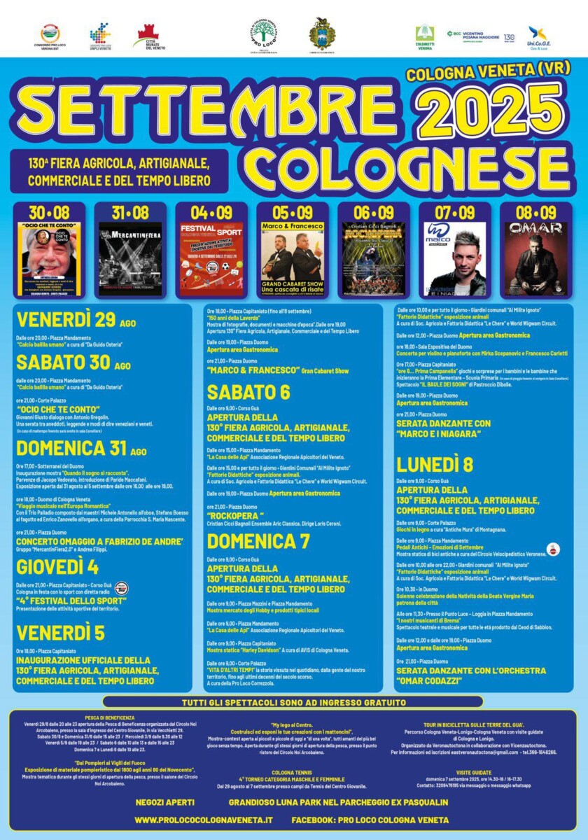 Scopri di più sull'articolo Settembre Colognese