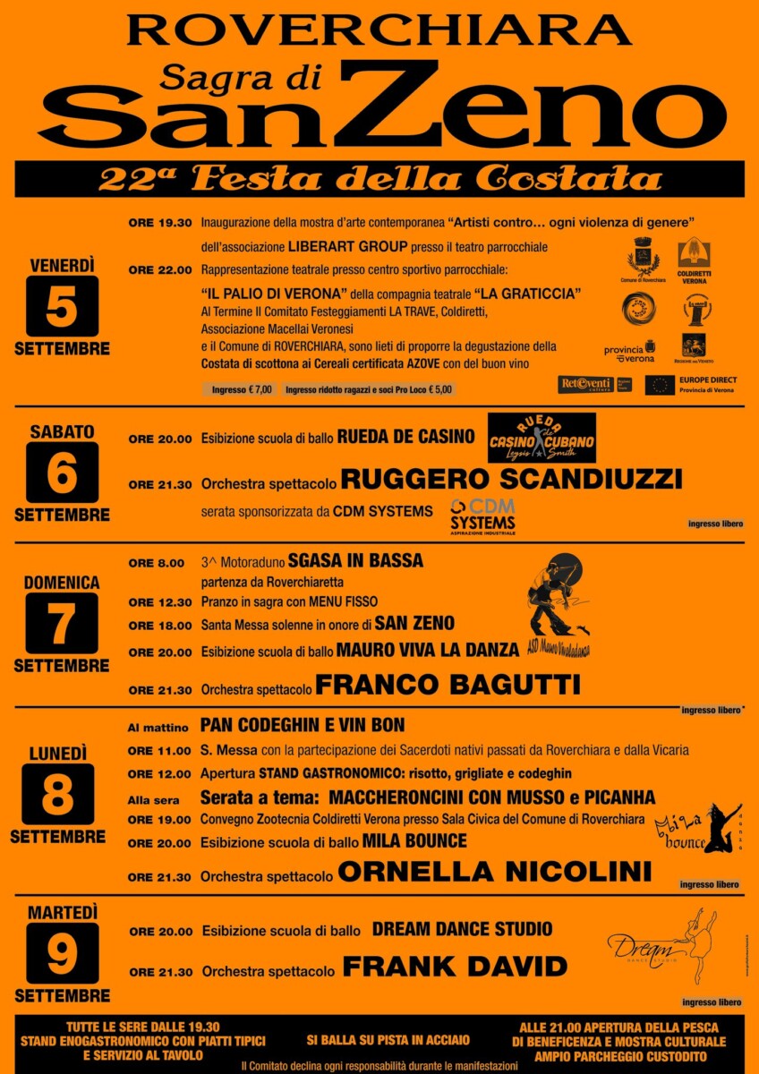 Scopri di più sull'articolo 45^Sagra di san Zeno