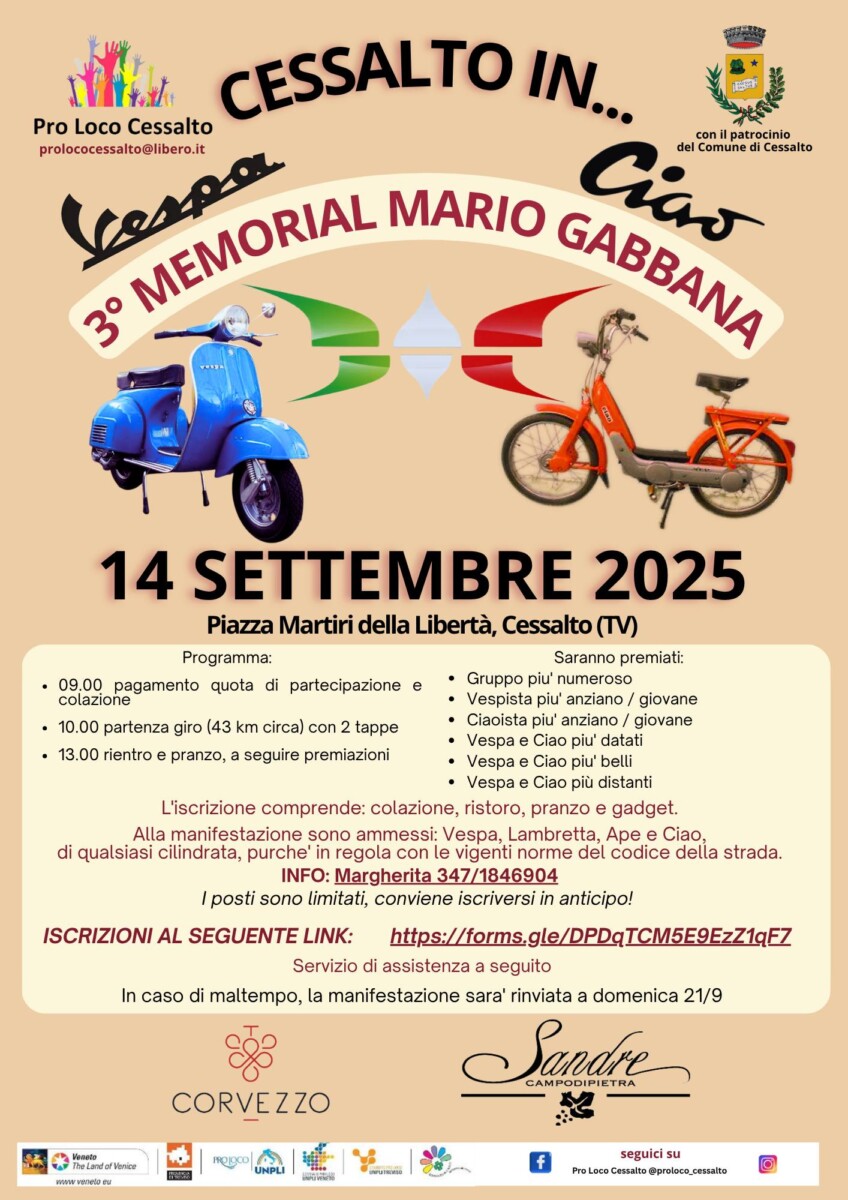 Scopri di più sull'articolo 3° Memorial Mario Gabbana