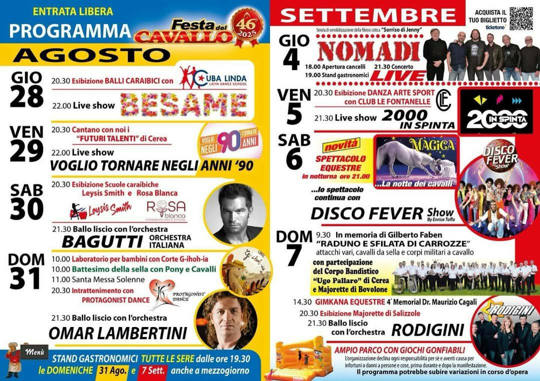 Scopri di più sull'articolo 46^Edizione Festa del Cavallo