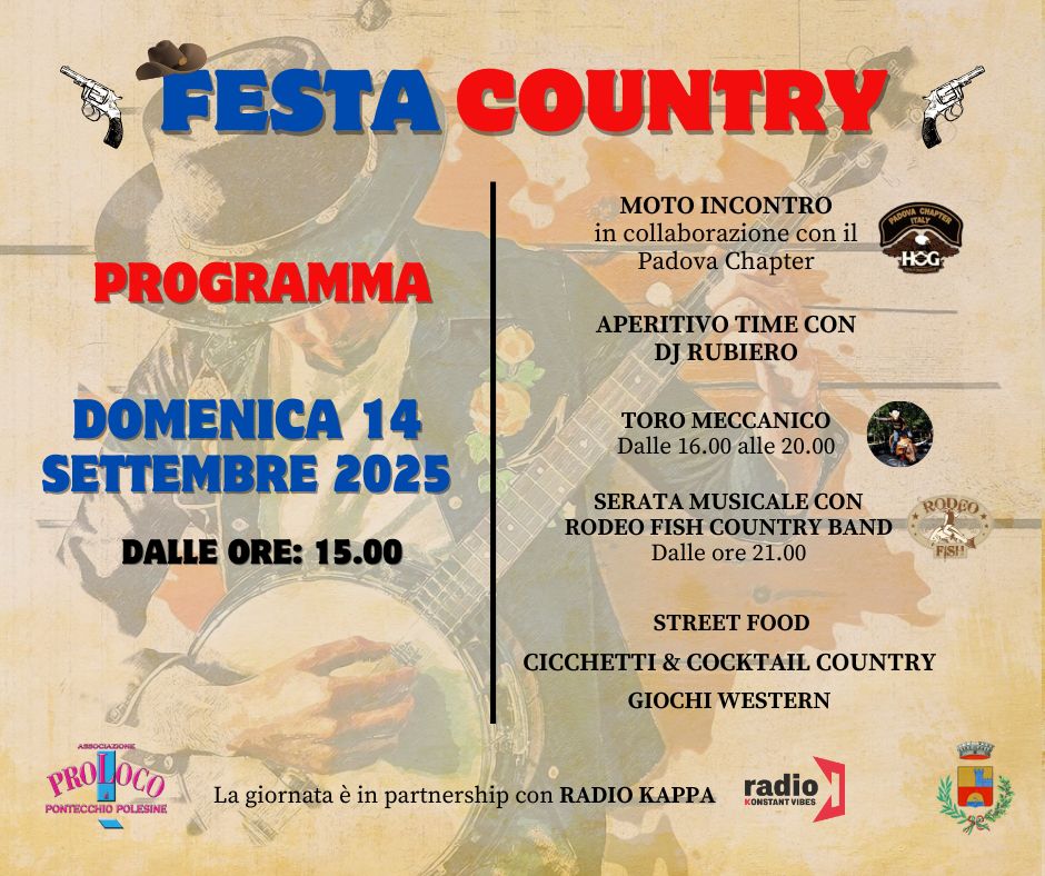 Scopri di più sull'articolo Festa Country