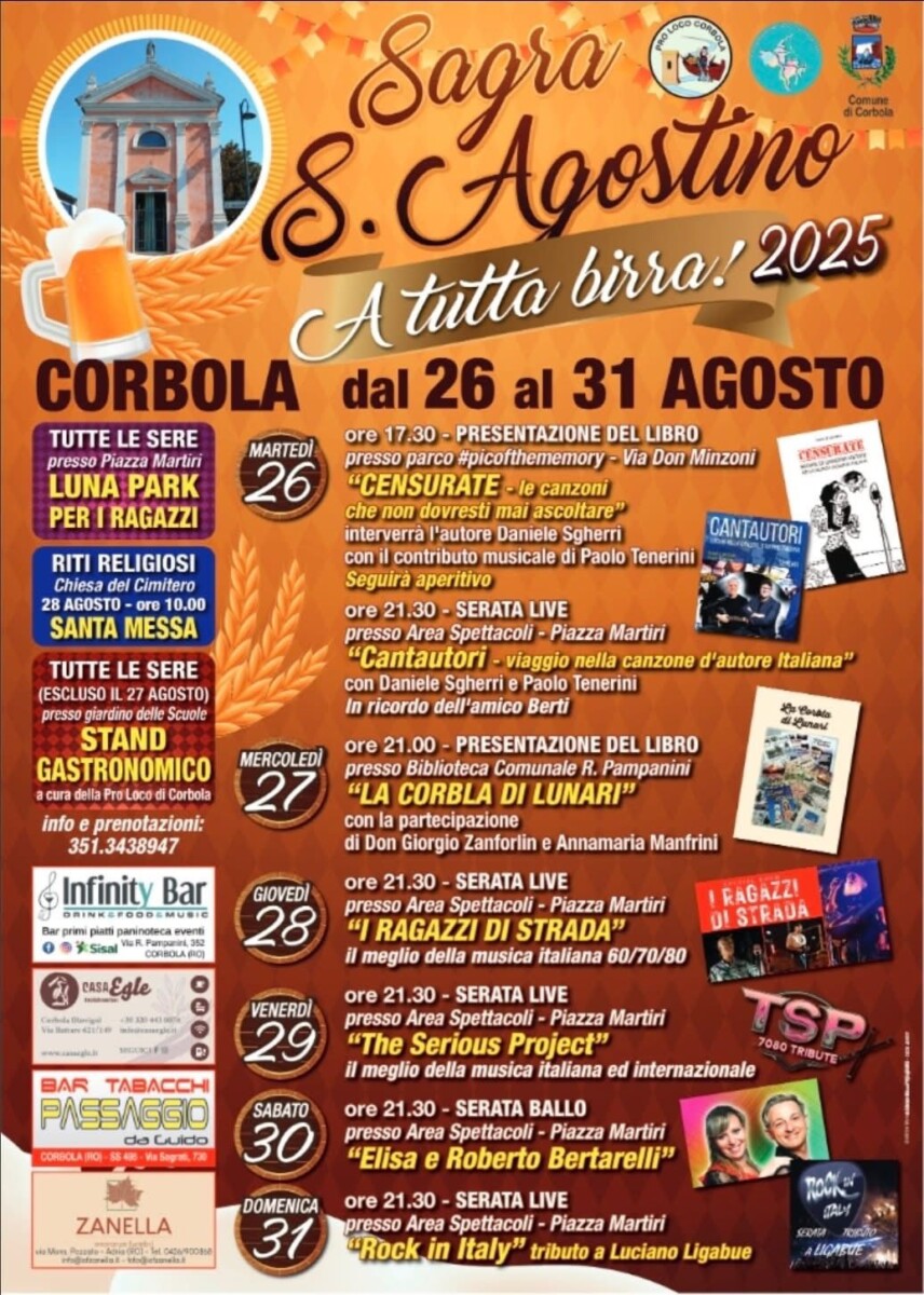 Scopri di più sull'articolo Sagra di San Agostino