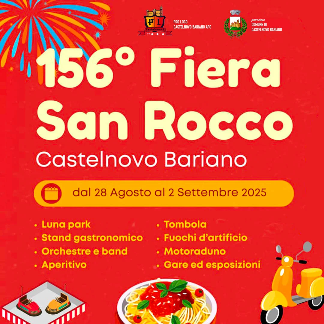 Scopri di più sull'articolo 156^ Fiera di san Rocco