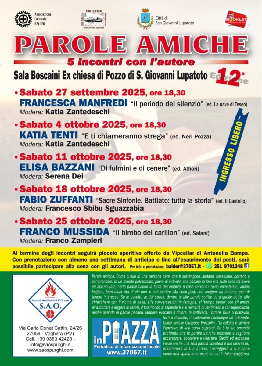 Scopri di più sull'articolo Parole Amiche