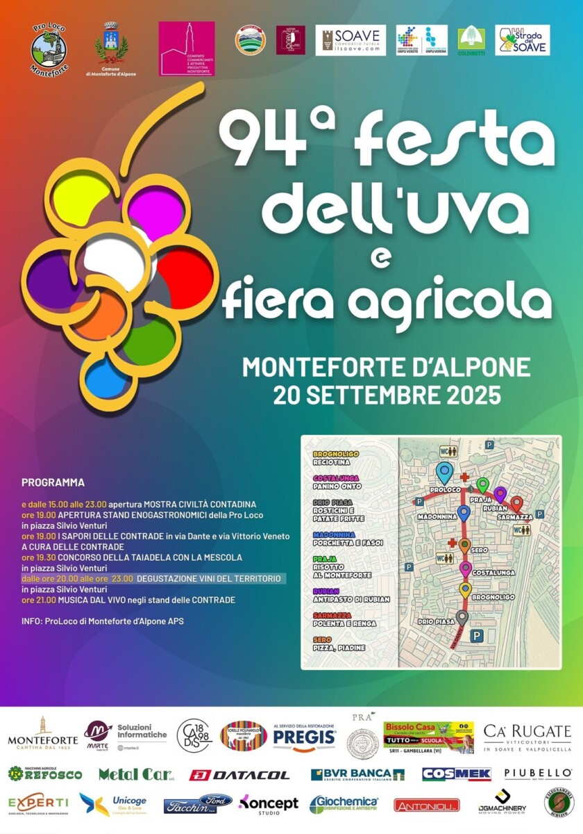 Scopri di più sull'articolo 94^ Festa dell’Uva
