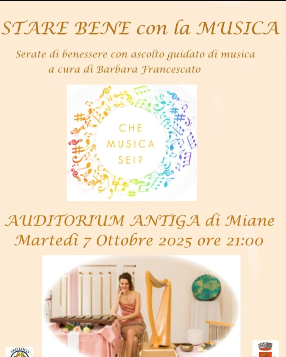 Scopri di più sull'articolo Stare Bene con la Musica